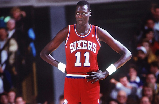 The Wall Of Great Africans - SOUTH SUDAN: Manute Bol (October 16, 1962 –  June 19, 2010) was a (South) Sudanese-born American basketball player and  political activist. Listed at 7 ft 7